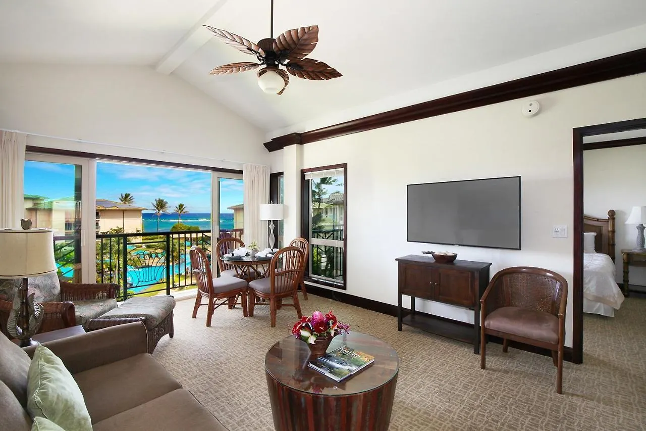아파트 Waipouli Beach Resort E404 - Penthouse Ocean & Pool View Jewel - Ac 카파
